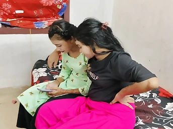 Indian step-mom & mates get nasty in the matter of guest-house apartment on touching son and stepfather in the matter of full porno flick