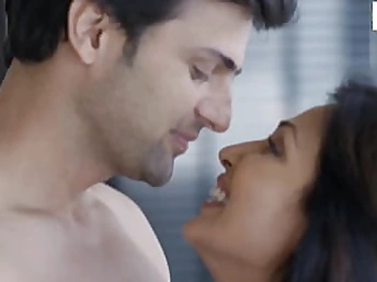 Observe Desi stunner Mohinibob and her Indian gf Mohinilaxmi get ruined by their amateur bf's ample hard-on in real Hindi audio