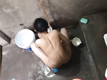 Desi Bhabi caught in the action: Super-fucking-hot legitimate Year Elder gets a stiff sausage in her cock-squeezing snatch