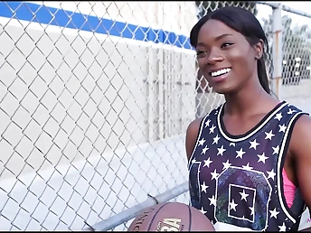 Satisfying his lewd dreams with these red-hot black honeys in a red-hot dark-hued lezzy act