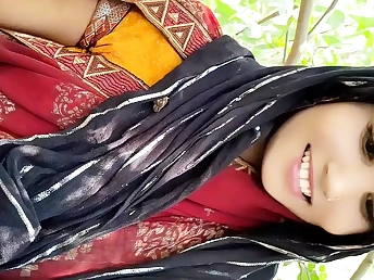 Marvelous Indian wifey and housewife get penetrated rock hard in the garden & creampied in four way madness