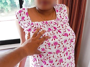 Stepmom caught nude & penetrated by her mischievous stepson in HD Sri Lankan flick