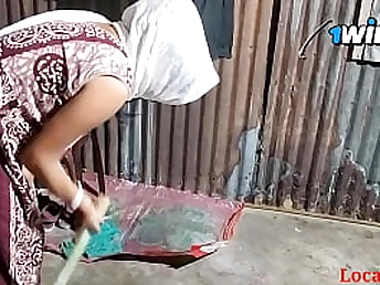 Witness Localsex31 & Localsex1's warm village hook-up in doggie-style act