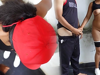 Supah-plumbing-super-fucking-hot Sri Lankan Babysitter SaniAndLove Pulverizes and Attempts to Learn from Super-steamy Lessons