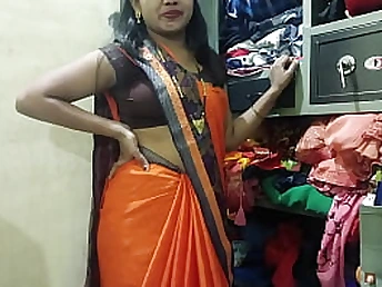 Scorching Desi Maid Ashu gets her saree ripped off & romped rock hard in red-hot COUGAR fucktape