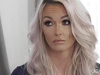 Brooke Paige, the blondie step-mother, hankers a rock-hard stud sausage from her son, Sonnie!