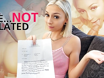 There Is No Reason To Not Jizm Inwards My Step Step-Sister-In-Law Chloe Temple's Meatpipe-Wringing Pussy - SisLovesMe