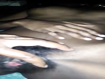 Hot Indian Desi Tamil Wifey with Frd Wifey's Super-Cute Black Pussy and Titties