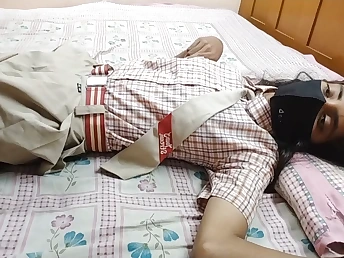 Insane Indian College Chick Plumb gets her uniform torn and boinked in rear end-fashion