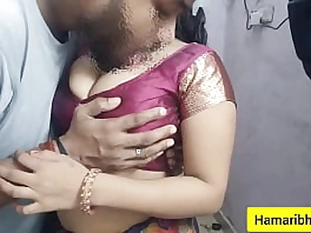 See Abhi and Devi's Indian Desi Bhabhi fuck-fest tape with insane Indian Desi Aunty and her super-fucking-hot beau
