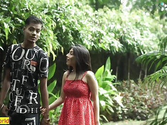 Desi barely legal-yr-older Indian duo studies Jungle for the first-ever time! Hindi Hookup bang-out with strung up fellows