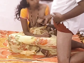 Desi couple 1 goes insane in Indian Village HD - homemade creampie activity!