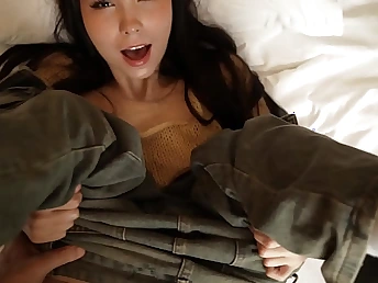 KarinaLil and Erema's lean assets and gams obtain a immutable boinking after school