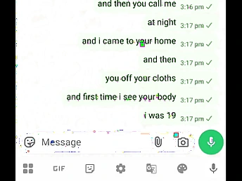 Steaming COUGAR gets a scorching chat while ex-bf is away