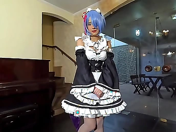 Qrozne & Waifus Juice costume play as remastered ZNE Impassive from ZNE Impassive RE:ZERO ft.