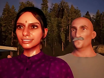 Desi Old woman Aisha gets her wooly cooter banged at the end of one's tether elder familiarity Denisporco