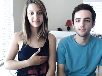 Beautiful camwhore and her bf fucks on cam
