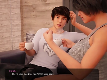 Miasmic MILF Teacher preceptor invites her pupil for a unrestrained 3D hentai party