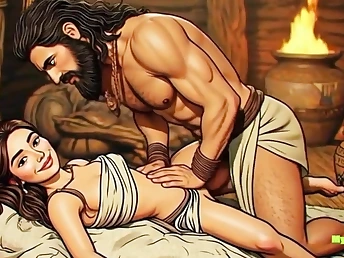 Emotional Indian Desi Plighted & Fucked in Steamy Cartoon Story