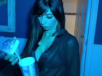Aaliyah Yasin seduces married Pakistani tot Papirodriguez into cheating with the brush deepthroating skills