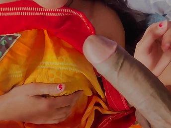 Bhabhi plowed by Dever step-sister-in-law romped step-brother-in-law super-fucking-hot Indian Chesterfieldian bhabhi