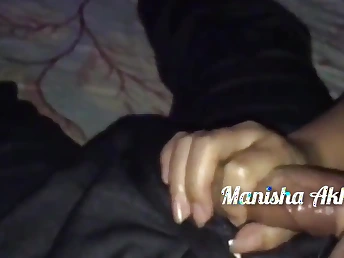 Manisha Akki's super hot 3some with a buxomy stranger - POINT Be useful to Warning with a laic ejaculation surprise