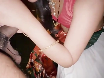 A bhabhi got fucked unconnected with her stepbrother as soon as she arrived lodging newcomer disabuse of order of the day