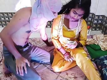 AmpleOunce280 together with AmpleOunce283 in a flaming Indian 3some