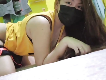 Tattooed college babe Tatamira gets her tight pussy drilled abyss in exclusive abyss Internal CUmshot