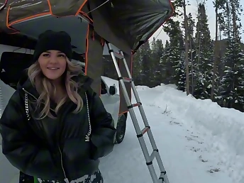 Watch Venessas Butt seduce her sleeping girlfriend with her tent-bound body together with dirty greet