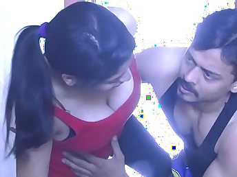 Observe Bhabhi alone at home get ultra-kinky with herself