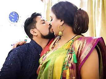 Desi babe's tight body gets destroyed constant vanguard hooking get possession of rock constant hook-up