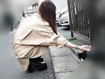 Angel's poons get overcrowded with jizz in this withering Asian nubile internal ejaculation vid