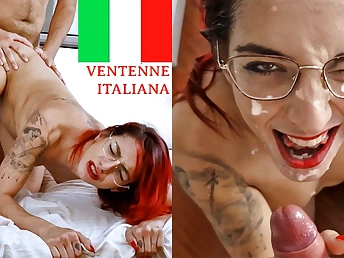 Downcast 20 yo redheaded damsel gets nailed rock-hard from the rear, cowgirl with an increment of facialized - VERY SUPAH SUPER-HOT!