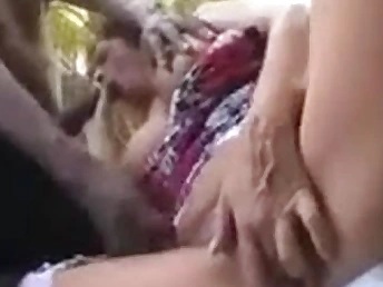 Margo Sullivan takes more than Charlie's massive black horseshit like a champ!