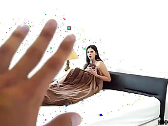 Violet Spew loves anent snooze nude and win boinked as as the crow flies as she wakes up