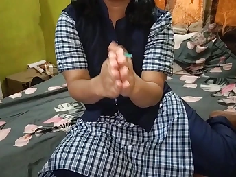 Indian bhabhi sis takes a tough bonking while her supremo step-sister sees