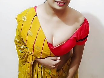 Stalker catches brutha-in-law added to gives him a blustery boinking in saree intercourse