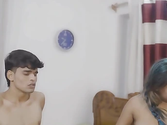 Stepmom Shrav & stepson Antim tag squad their step-father's darling in law in a bring on exertion